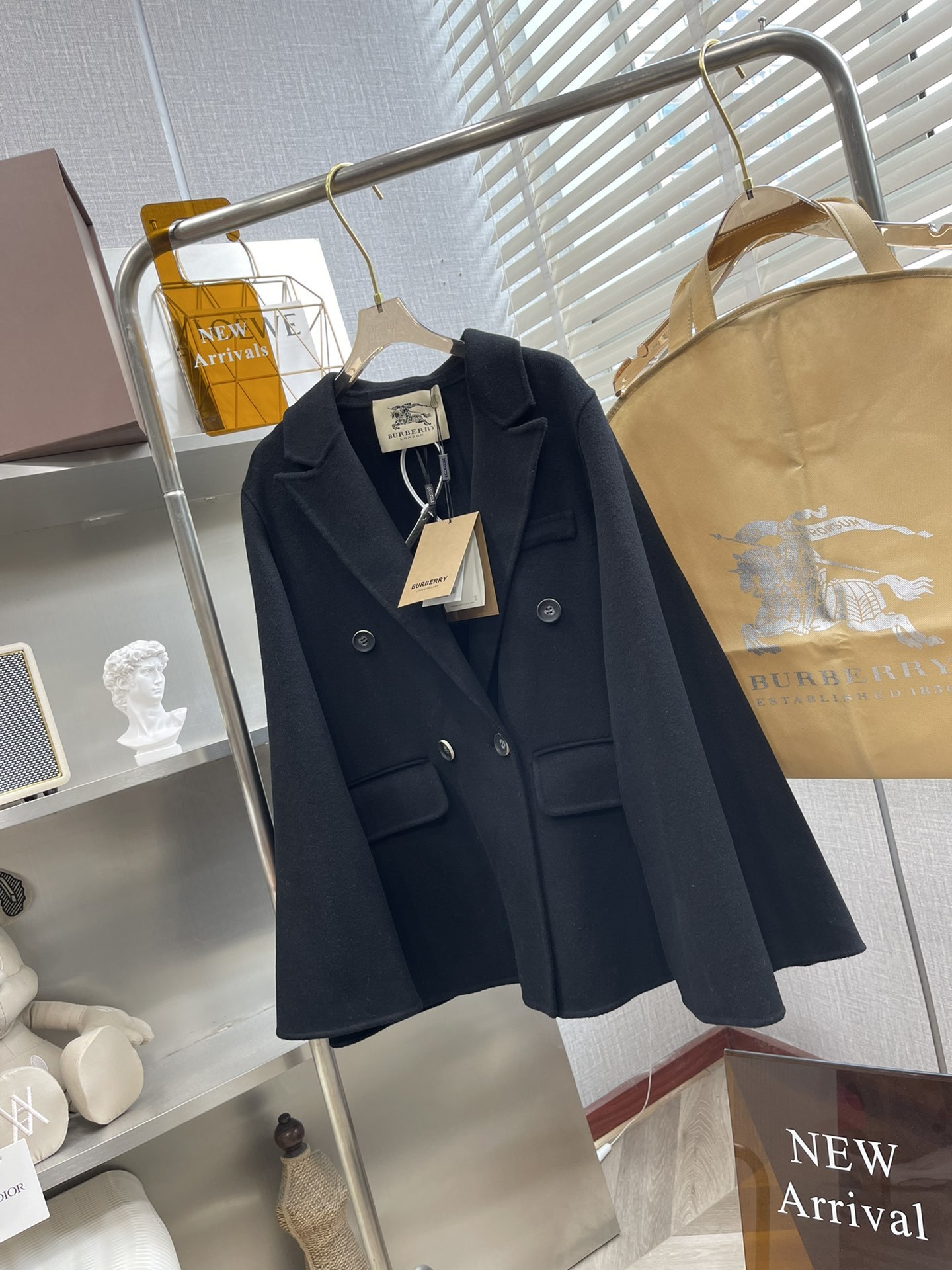 ️BURBERRY蜜境羊毛大衣冬季新