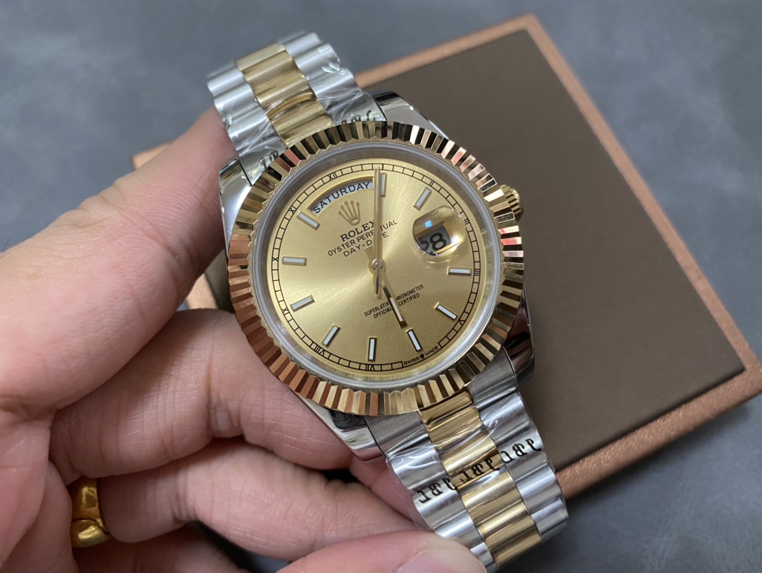 SK厂 劳力士Rolex 双历 星期日志型シリーズ 40mm - 高品質な自動機械式腕時計