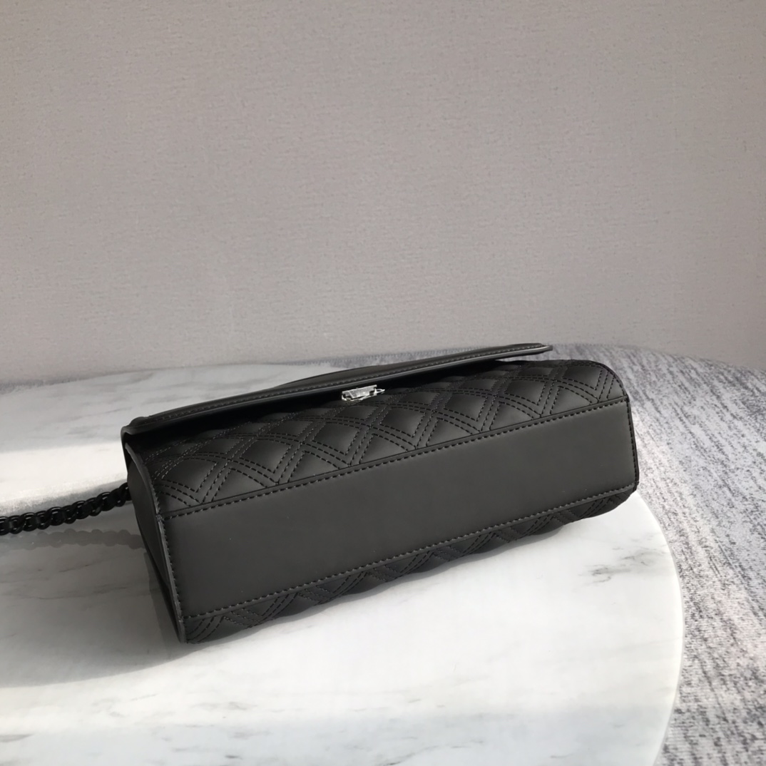 Tory Burch ～【大号新版】82559 TB菱格哑光磨砂面 大号27/20/8、小号21/15/6