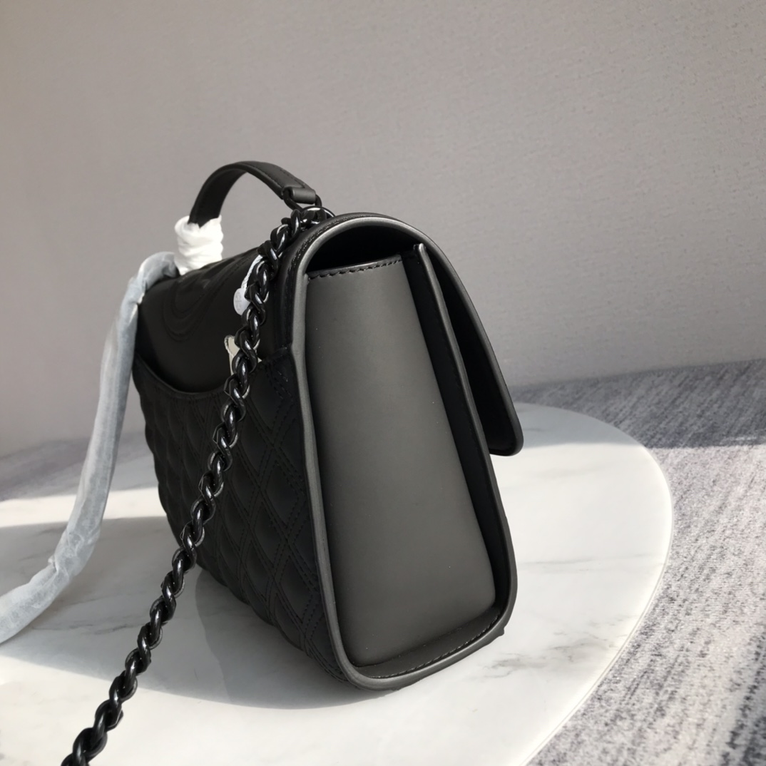 Tory Burch ～【大号新版】82559 TB菱格哑光磨砂面 大号27/20/8、小号21/15/6
