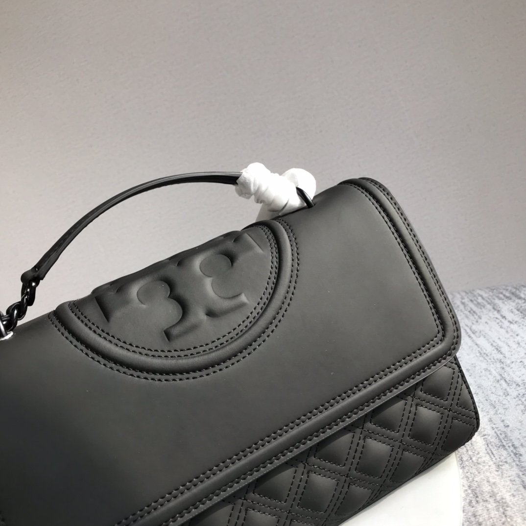 Tory Burch ～【大号新版】82559 TB菱格哑光磨砂面 大号27/20/8、小号21/15/6