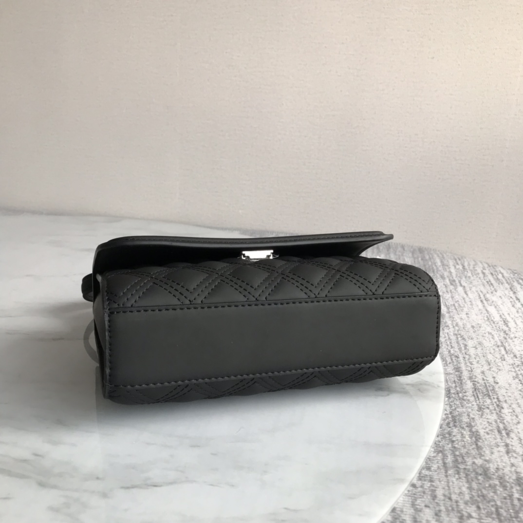 Tory Burch ～哑光小号黑色tory burch新升级版本 Fleming