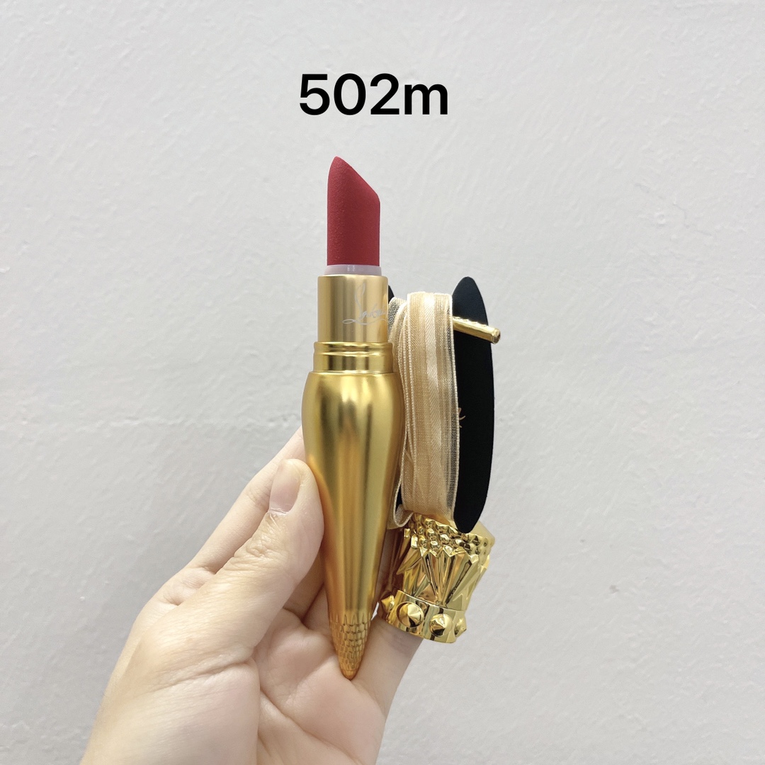 Christian Louboutin Gold Tube Lipstick Set - 505m, 502m, 215m - Perfect Gift 8 i1636019199 1021 7