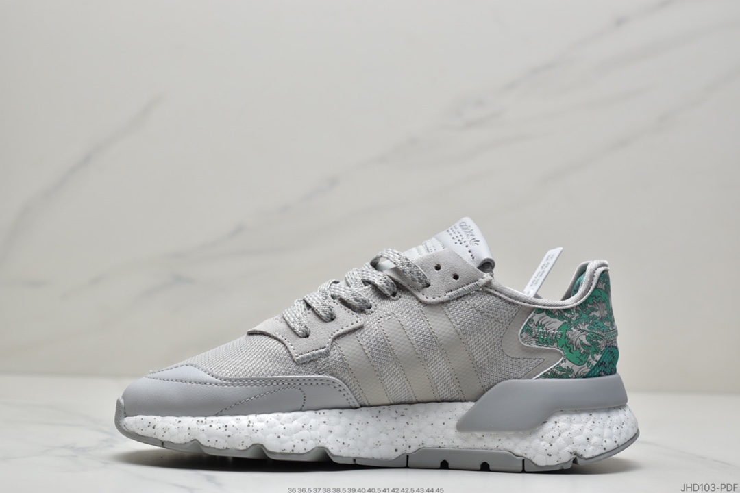 190 Adidas Nite Jogger 2019 Boost 夜行者复古跑鞋FW6687