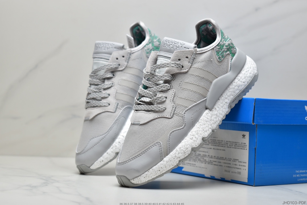 190 Adidas Nite Jogger 2019 Boost 夜行者复古跑鞋FW6687