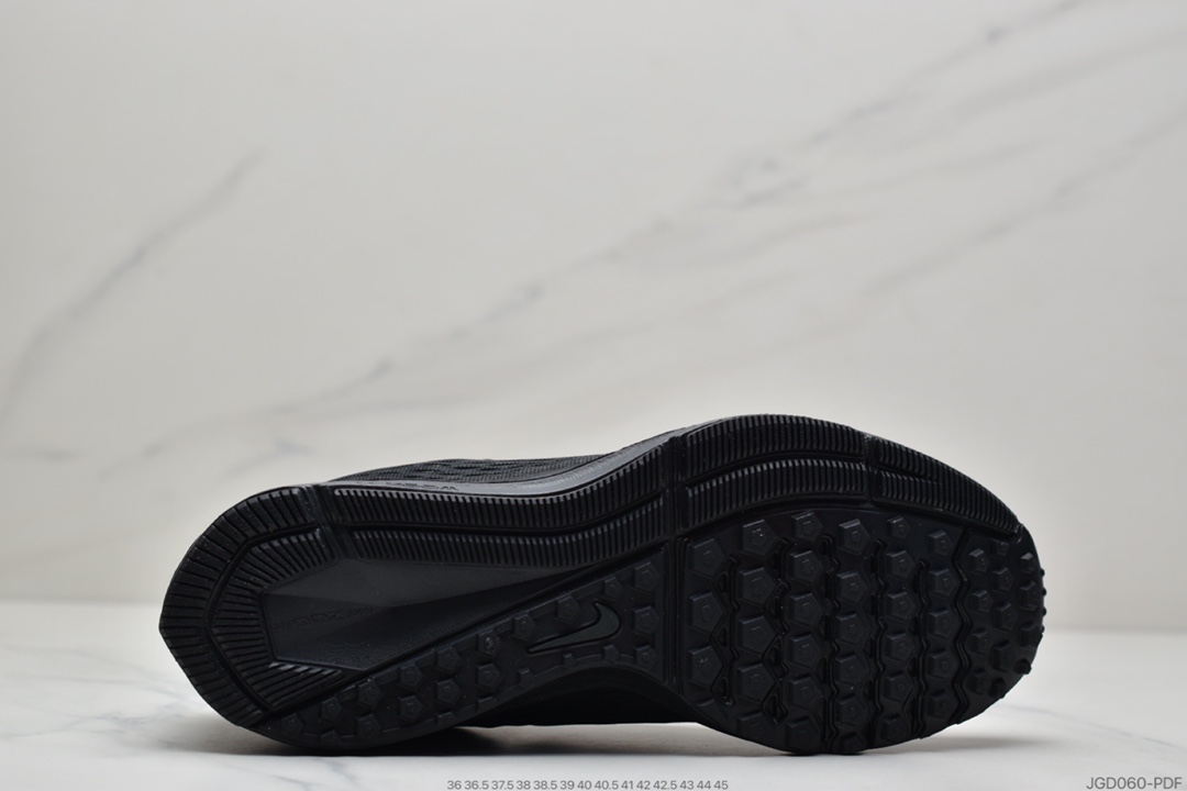180 耐克Nike Zoom WINFLO 5代飞线贾卡轻质透气休闲运动跑步鞋“呼吸网黑暗灰白” AA7406-001