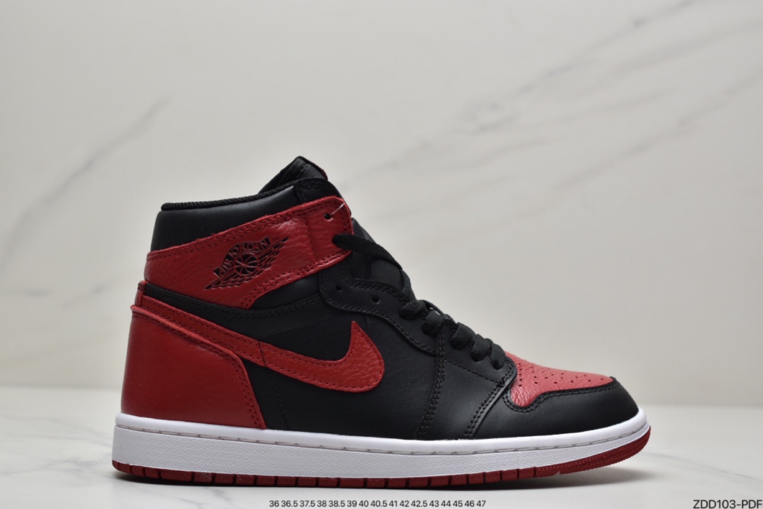 230 NIKE Air Jordan 1 Retro High FJAJ1 乔1 黑白熊猫555088-032