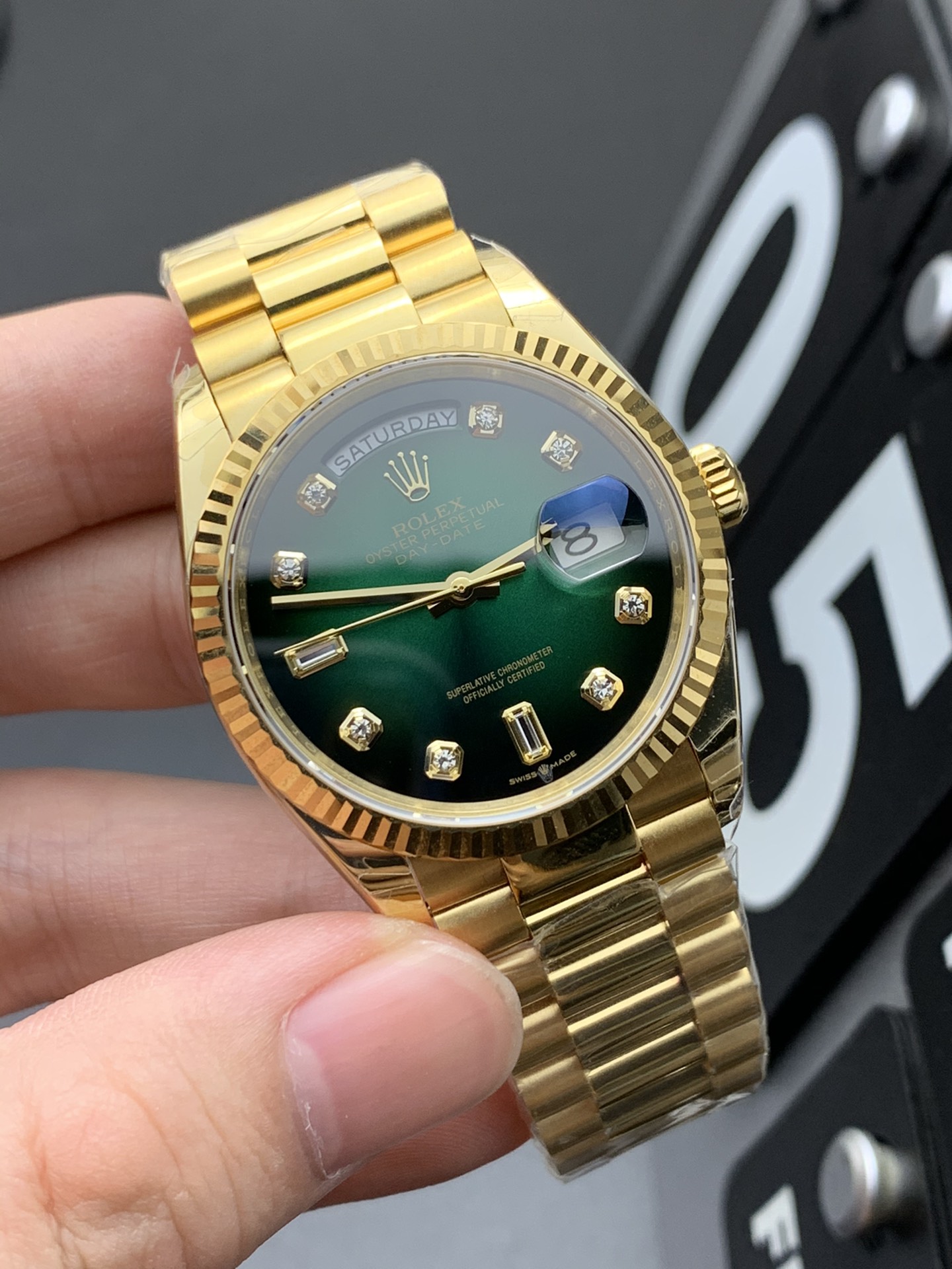 Rolex 金绿日志
