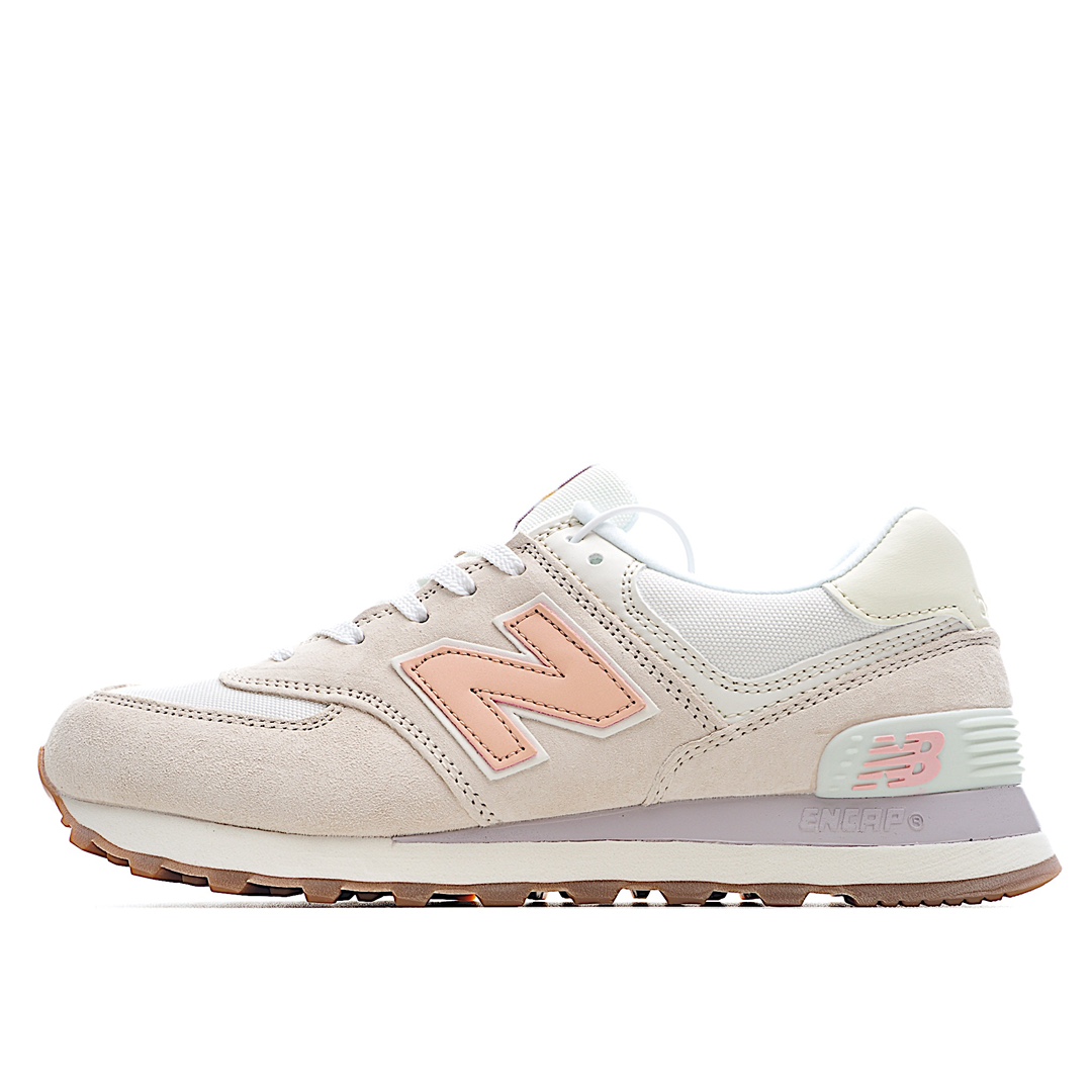 G5 原厂渠道 New Balance 574 新百伦复古慢跑鞋 ENCAP缓震中底 原盒原标   前后掌分段组合大底 内置科技软底 缓震效果极佳