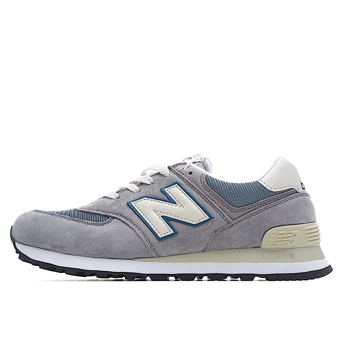 G5 原厂渠道 New Balance 574 新百伦复古慢跑鞋 ENCAP缓震中底 原盒原标   前后掌分段组合大底 内置科技软底 缓震效果极佳