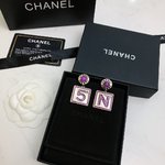 Chanel Jewelry Earring Set With Diamonds