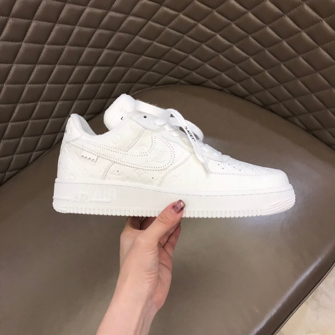 “Factory Price Nike & Lv Recreational Sneakers: Oxen Skin, Cushioned, Towel Comfort” - 图片 6