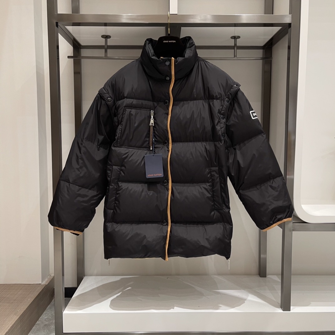 LouisVuitt*n面包羽绒服天