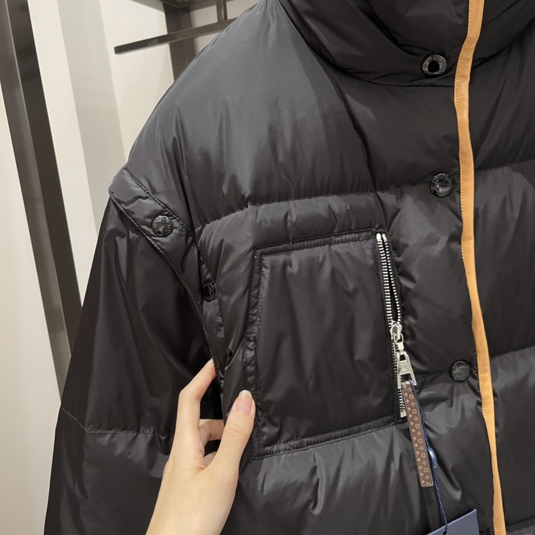 LouisVuitt*n面包羽绒服天