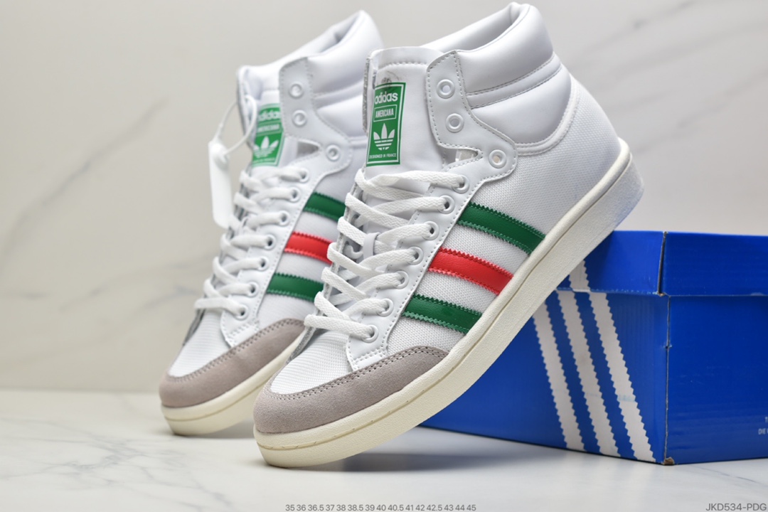 160 阿迪达斯三叶草adidas Originals Americana Low 高帮EF2805