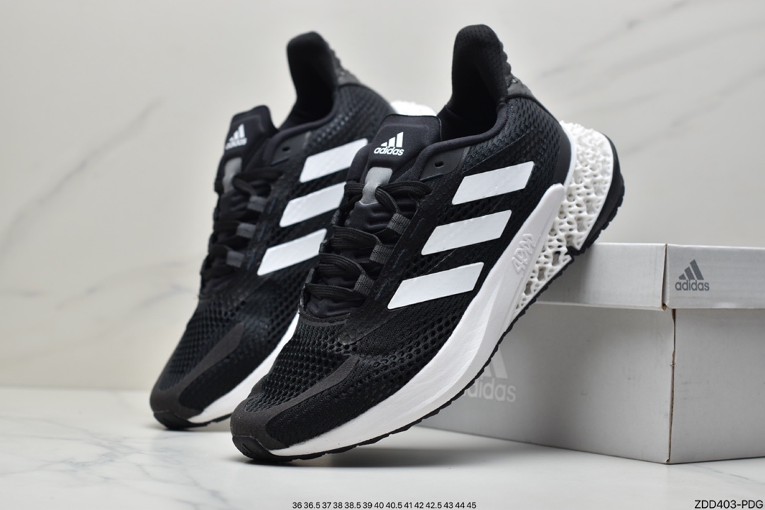 230 Adidas 阿迪达斯 4DFWD PULSE 网面潮流时尚跑步鞋Q46226