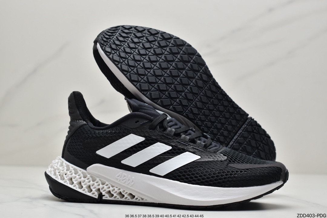 230 Adidas 阿迪达斯 4DFWD PULSE 网面潮流时尚跑步鞋Q46226