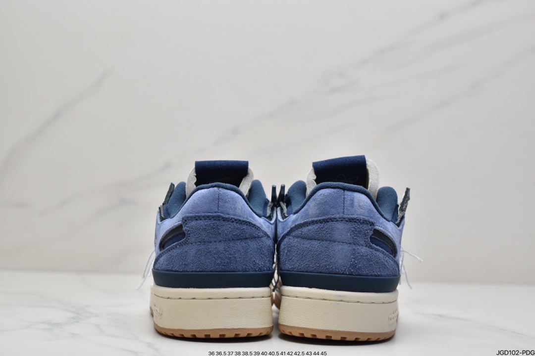 180 阿迪达斯Adidas Forum 84 Low OG “Bright Blue” 低帮百搭潮流休闲运动板鞋GW0299