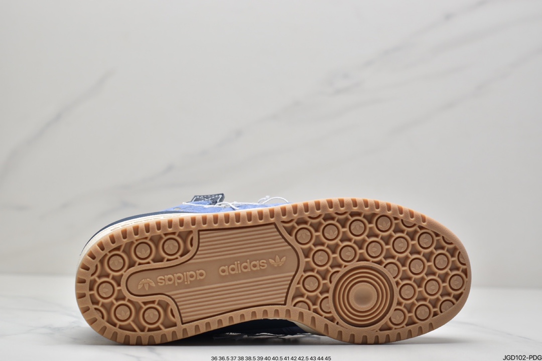 180 阿迪达斯Adidas Forum 84 Low OG “Bright Blue” 低帮百搭潮流休闲运动板鞋GW0299