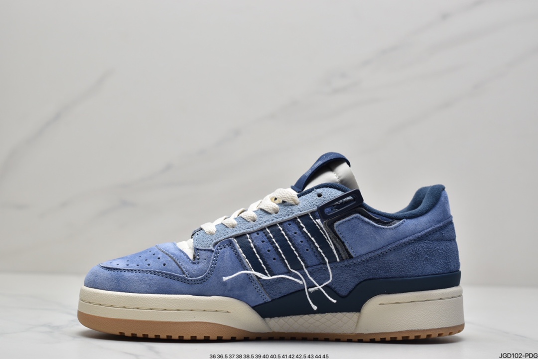 180 阿迪达斯Adidas Forum 84 Low OG “Bright Blue” 低帮百搭潮流休闲运动板鞋GW0299