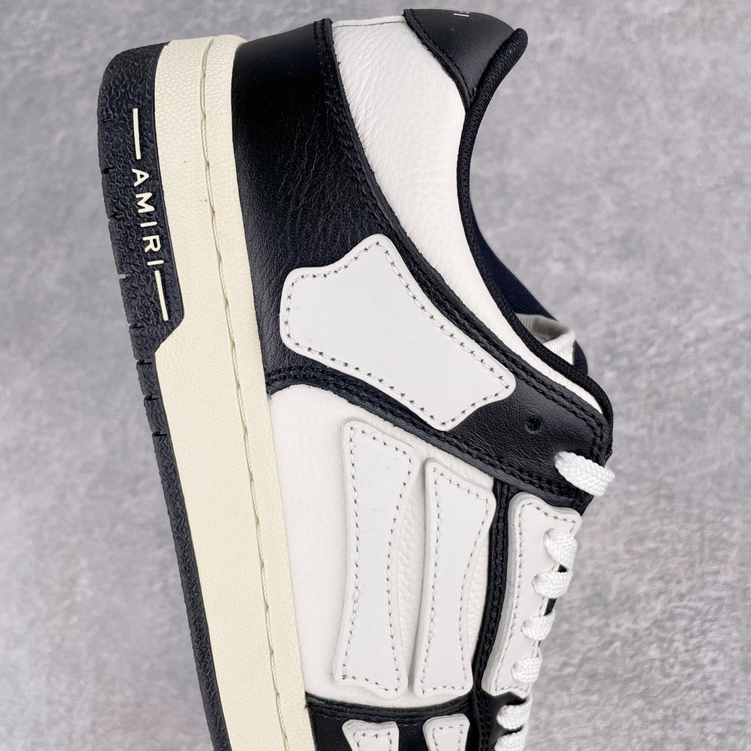 ＃渠道版 AMIRI Skel Top Low Sneakers 洛杉矶街头之王 高奢·埃米尔 骨骼低帮