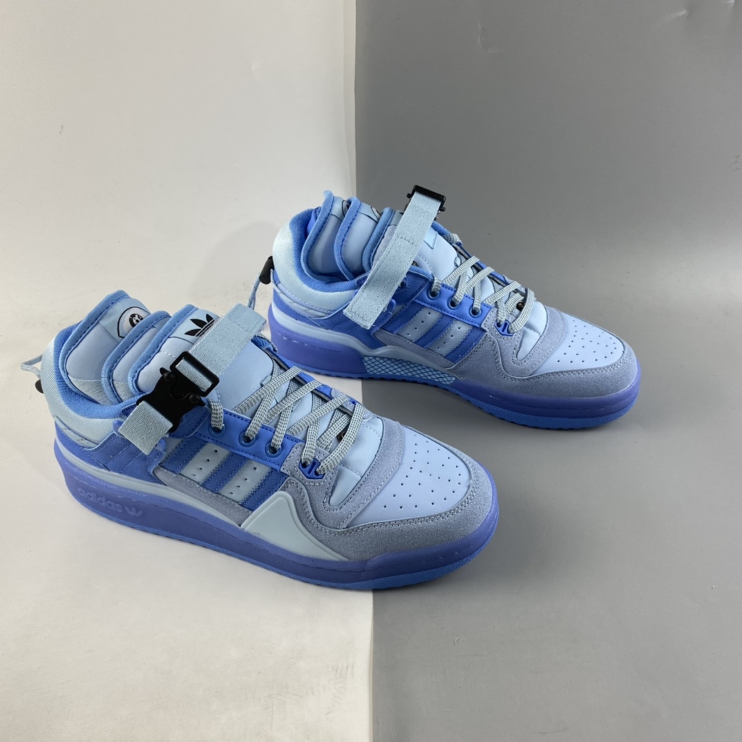 P200 Bad Bunny x Adidas Forum Buckle Low”Tiffany Easter Egg”运动板鞋 779001-莆田鞋,莆田鞋货源,高仿鞋,高仿鞋货源,安福档口,莆田高仿鞋,莆田鞋批发,高仿鞋批发,莆田高仿运动鞋,高仿运动鞋,莆田运动鞋 P200 Bad Bunny x Adidas Forum Buckle Low”Tiffany Easter Egg”运动板鞋 779001