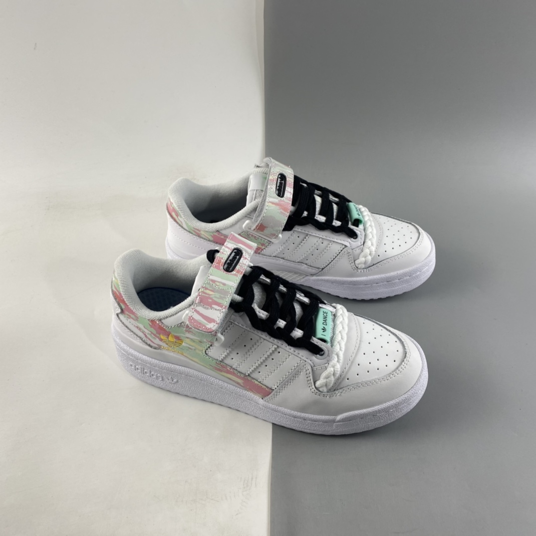 P180  Adidas  Originals Forum 84 Low 人气单品经典复古篮球鞋 FY5119