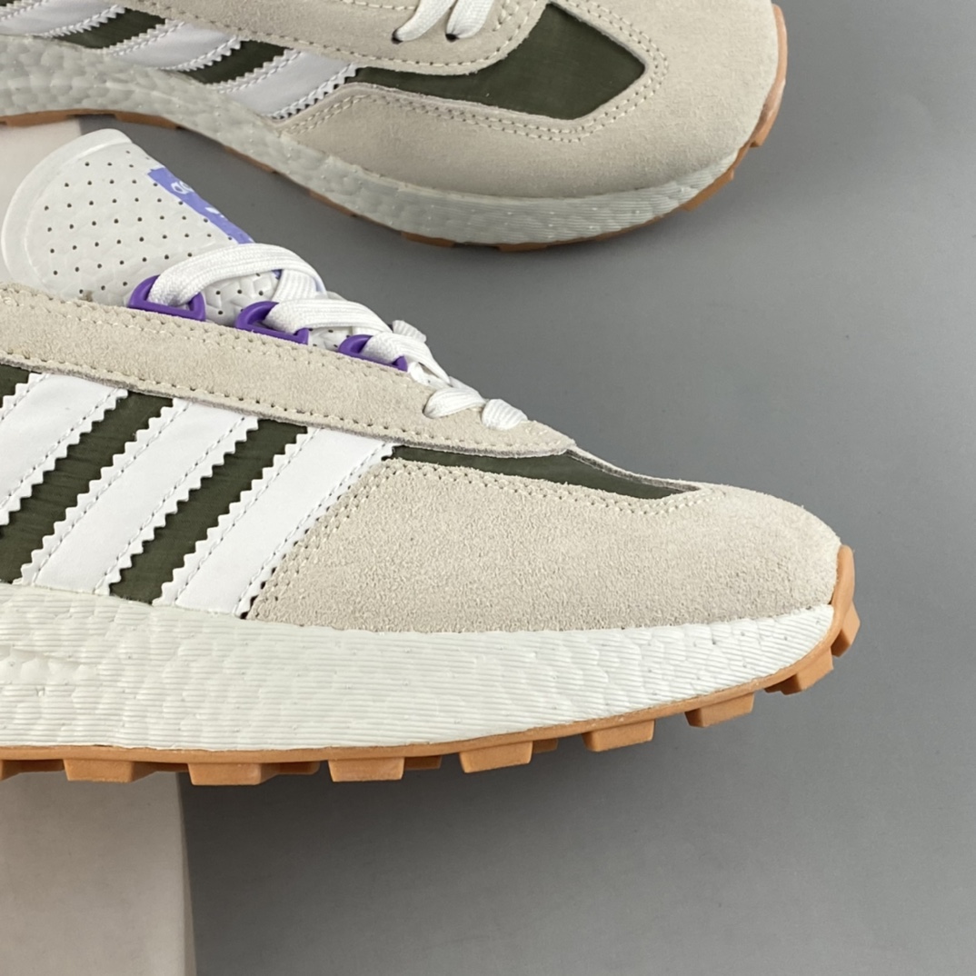 P160  Adidas  Retropy E5 爆米花中底复古运动休闲跑步鞋 GY1034