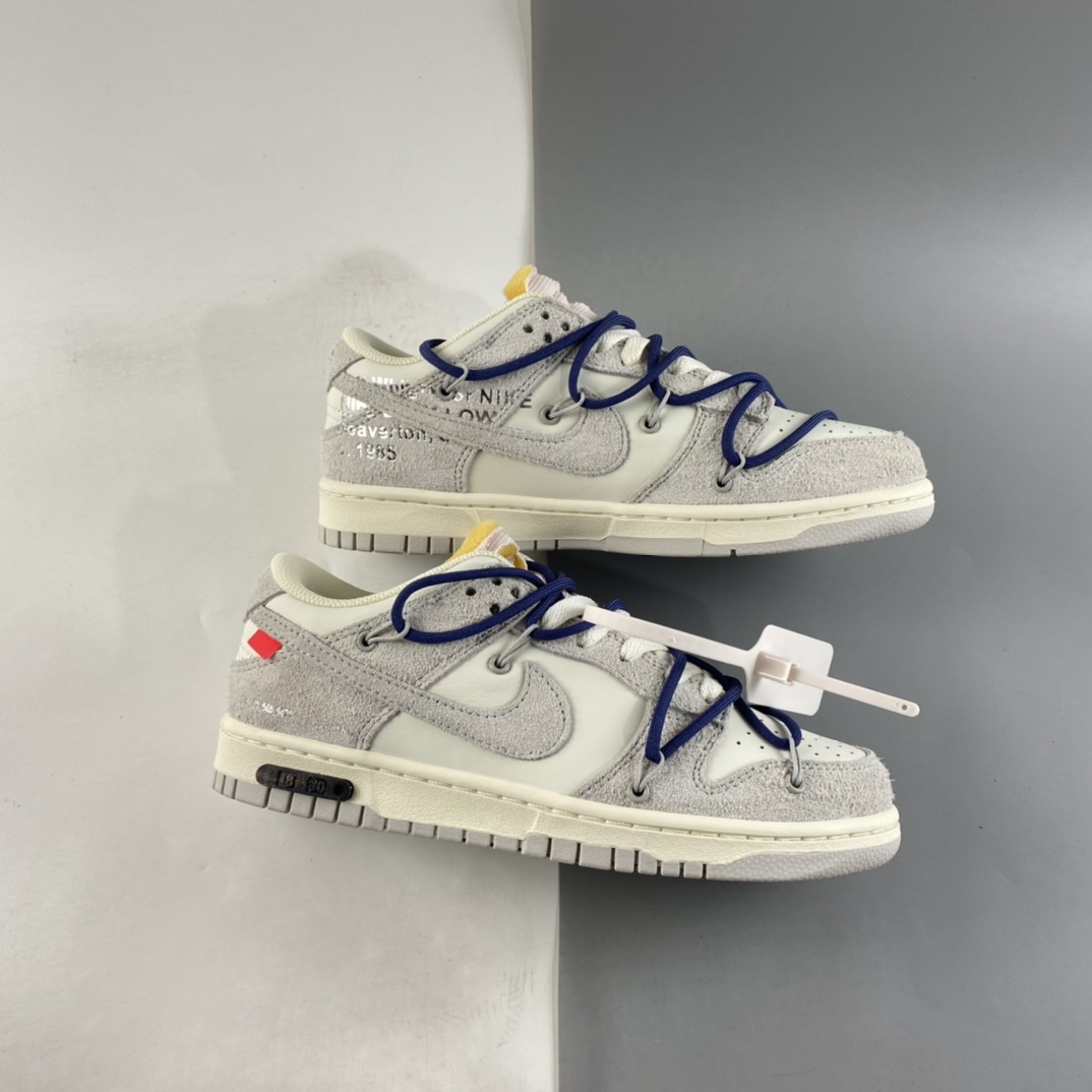 P380 独立品牌Off-White x Nike SB Dunk Low”The 50”扣篮系列板鞋 DJ0950-112