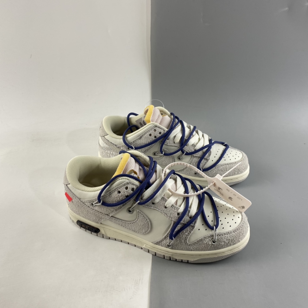 P380 独立品牌Off-White x Nike SB Dunk Low”The 50”扣篮系列板鞋 DJ0950-112