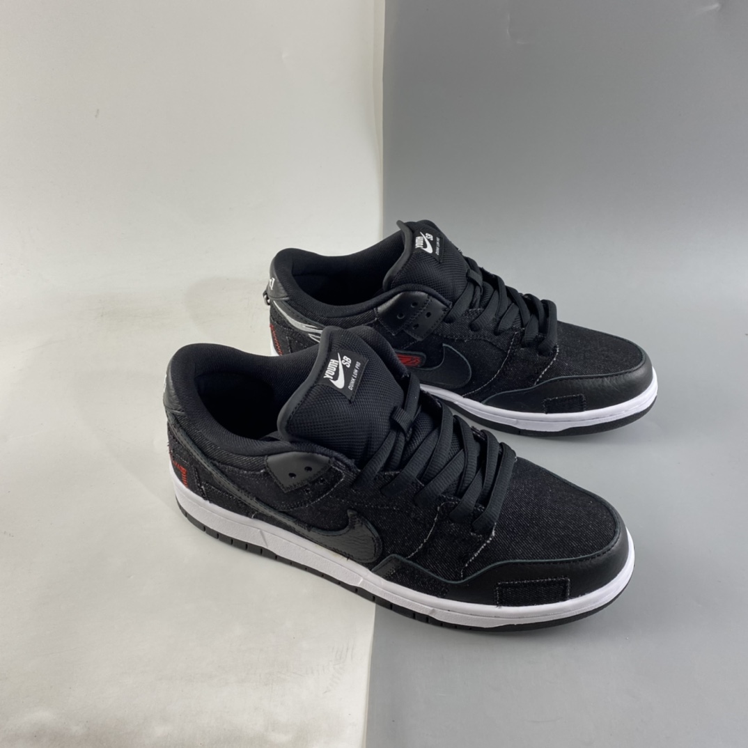 P260  Wasted Youth x NIKE SB Dunk Low SB扣碎篮板时尚休闲板鞋 DD8386-001