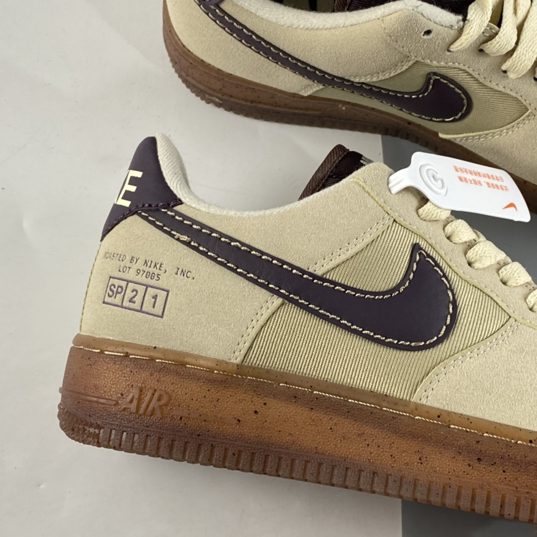 P200 NIKE Air Force 1 Low Coffee耐克AF1 DD5227-234