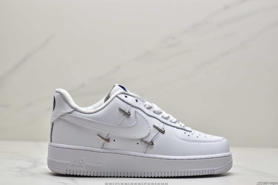 140 耐克 Air Force 1 Low ’泫雅同款四钩AF1白蓝空军1号板鞋CT1990-100