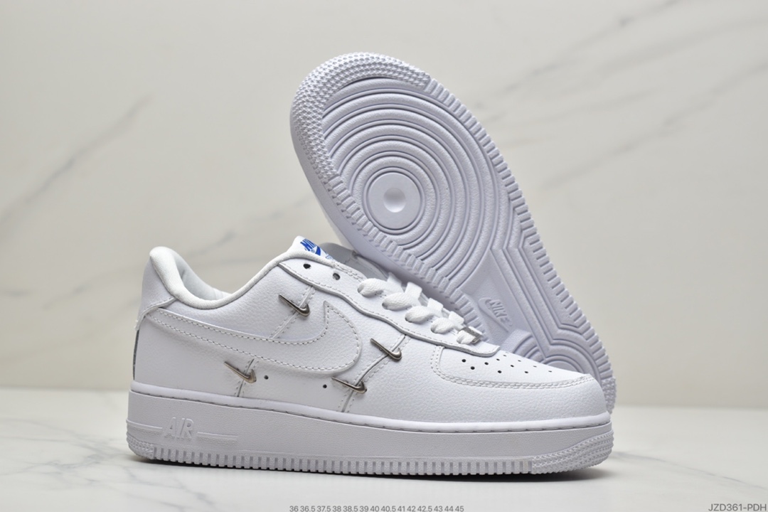 140 耐克 Air Force 1 Low ’泫雅同款四钩AF1白蓝空军1号板鞋CT1990-100