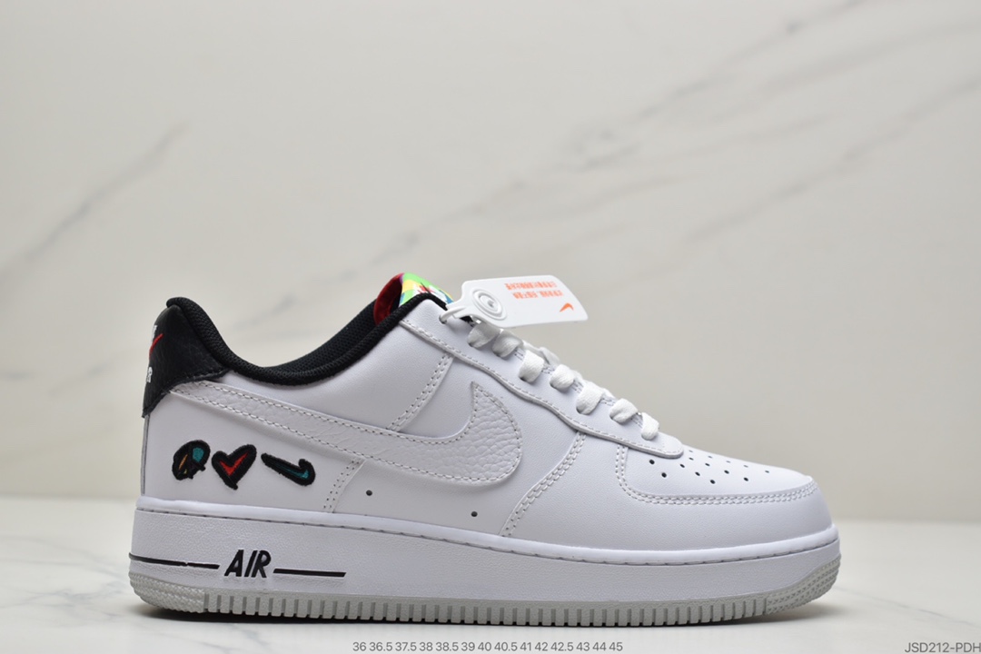 200 耐克NIKE AIR FORCE 1 07 LV8 3 空军一号低帮百搭休闲运动板鞋DM8148