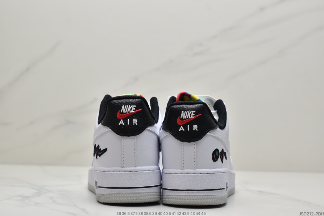 200 耐克NIKE AIR FORCE 1 07 LV8 3 空军一号低帮百搭休闲运动板鞋DM8148
