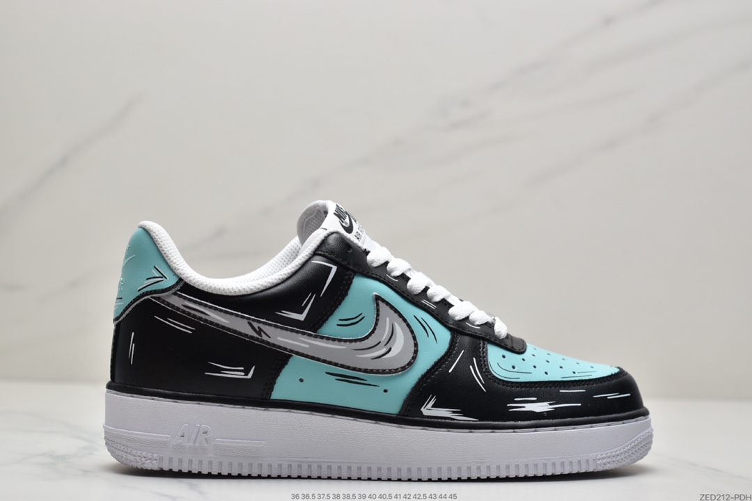 260 二次元主题 NIKE Air Force 1 Low’07空军一号低帮休闲板鞋CW2288-213