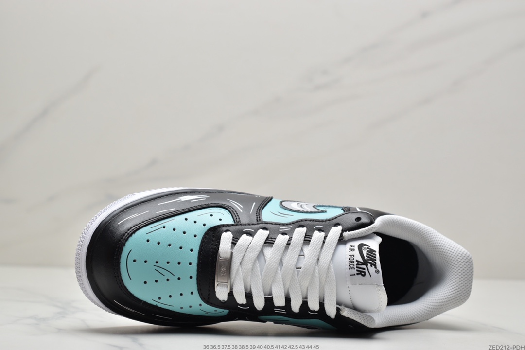 260 二次元主题 NIKE Air Force 1 Low’07空军一号低帮休闲板鞋CW2288-213