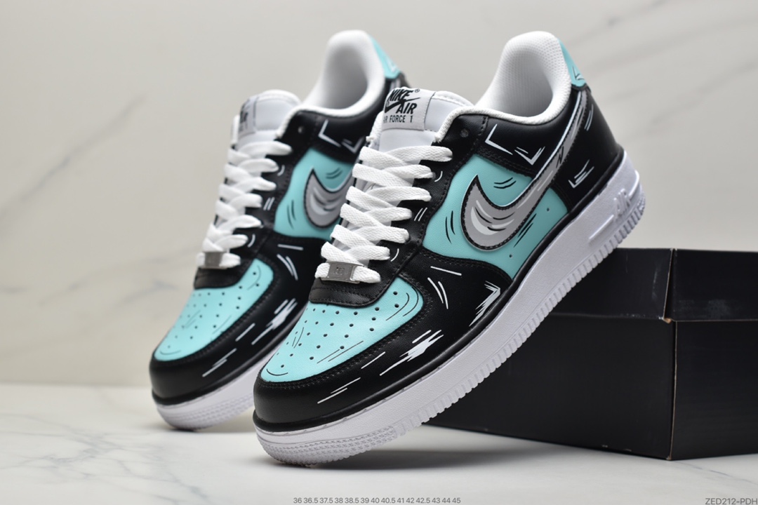 260 二次元主题 NIKE Air Force 1 Low’07空军一号低帮休闲板鞋CW2288-213