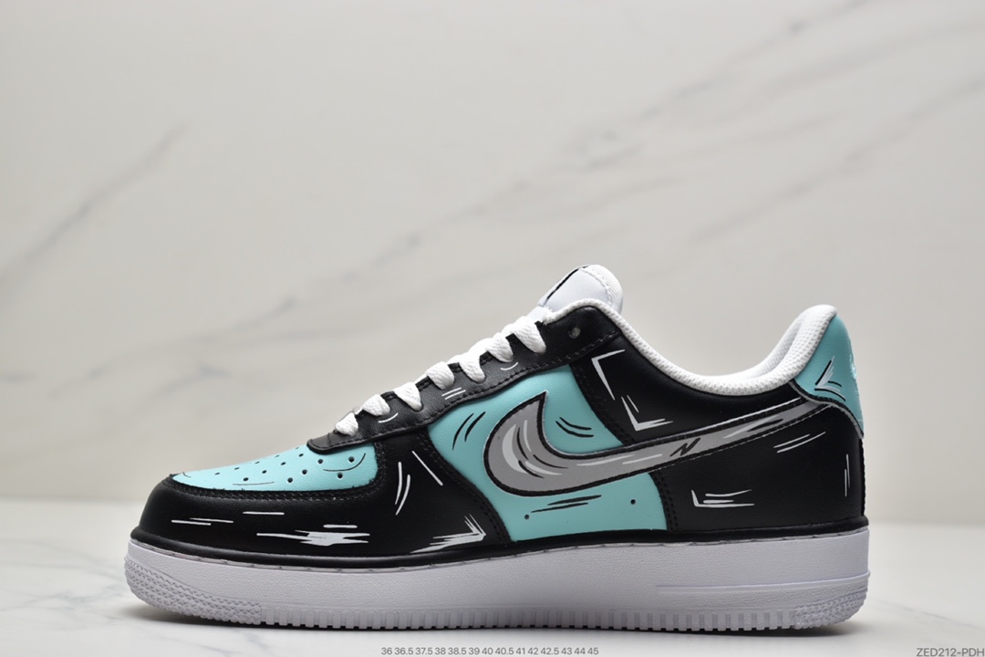 260 二次元主题 NIKE Air Force 1 Low’07空军一号低帮休闲板鞋CW2288-213