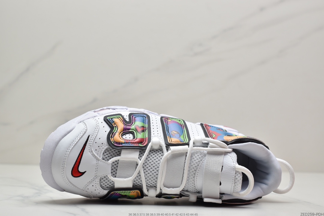 250 耐克Nike Air More Uptempo ’96 OG 皮蓬大AIR 多彩涂鸦配色DM8150-100