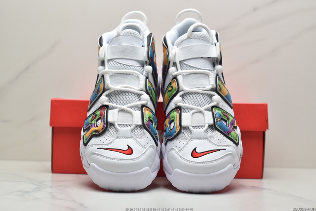 250 耐克Nike Air More Uptempo ’96 OG 皮蓬大AIR 多彩涂鸦配色DM8150-100
