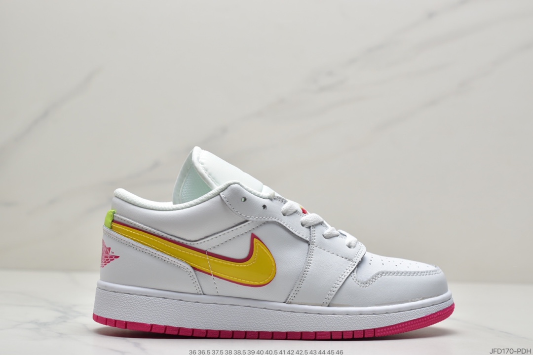 170 乔丹Air Jordan 1 Low AJ1 WH LV 乔1低帮篮球鞋553558-117