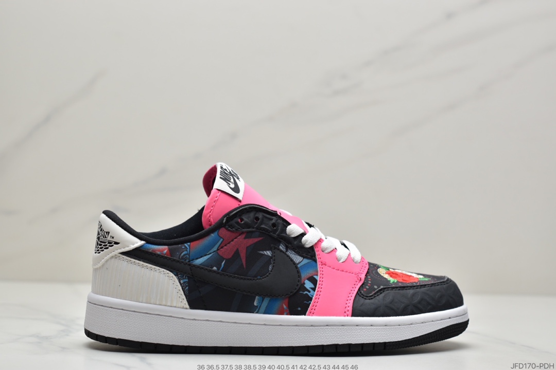 170 乔丹Air Jordan 1 Low AJ1 WH LV 乔1低帮篮球鞋553558-117