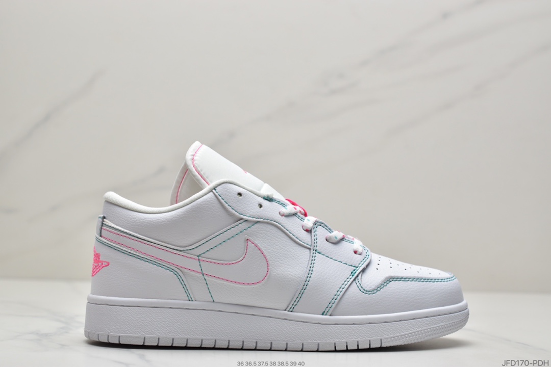 170 乔丹Air Jordan 1 Low AJ1 WH LV 乔1低帮篮球鞋553558-117