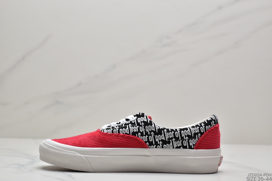 140 万斯美潮高奢品牌·敬畏上帝Fear of God x Vans Vault UA ERA 95 DX”Red”高端支线PICO902-ZXL