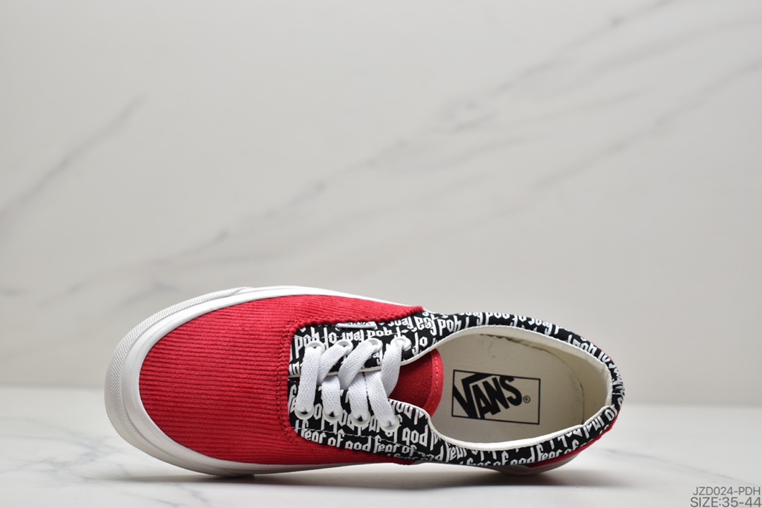 140 万斯美潮高奢品牌·敬畏上帝Fear of God x Vans Vault UA ERA 95 DX”Red”高端支线PICO902-ZXL