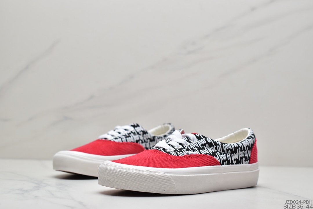 140 万斯美潮高奢品牌·敬畏上帝Fear of God x Vans Vault UA ERA 95 DX”Red”高端支线PICO902-ZXL