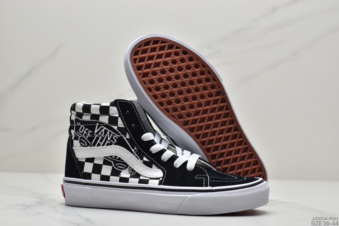 140 万斯 Vans Sk8 Hi Flame 范斯男女鞋经典款高帮潮流滑板鞋