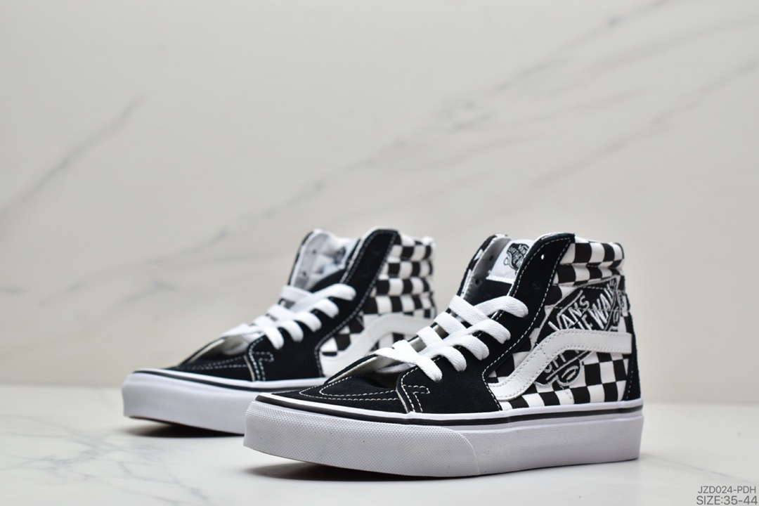 140 万斯 Vans Sk8 Hi Flame 范斯男女鞋经典款高帮潮流滑板鞋